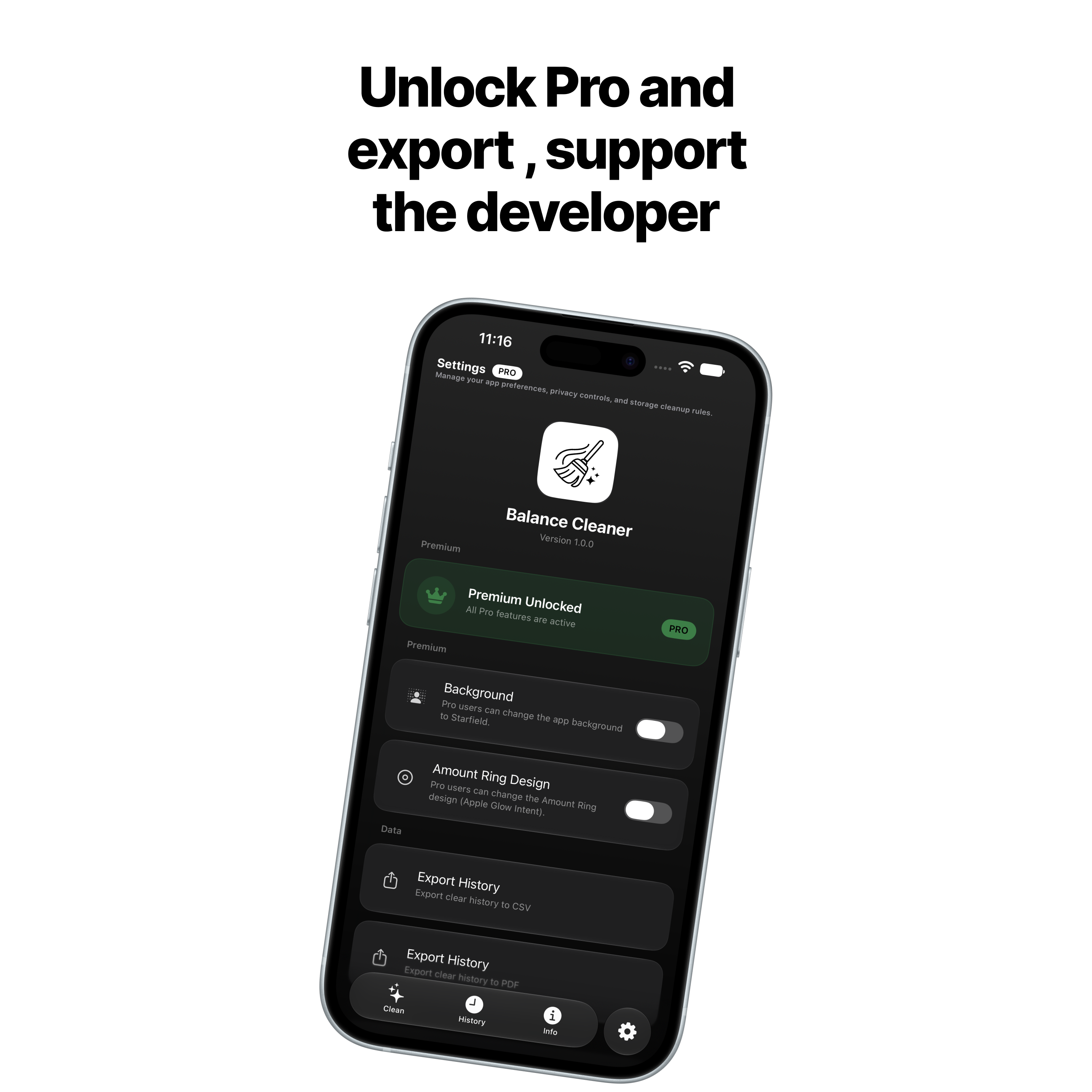 Premium Features & Glow