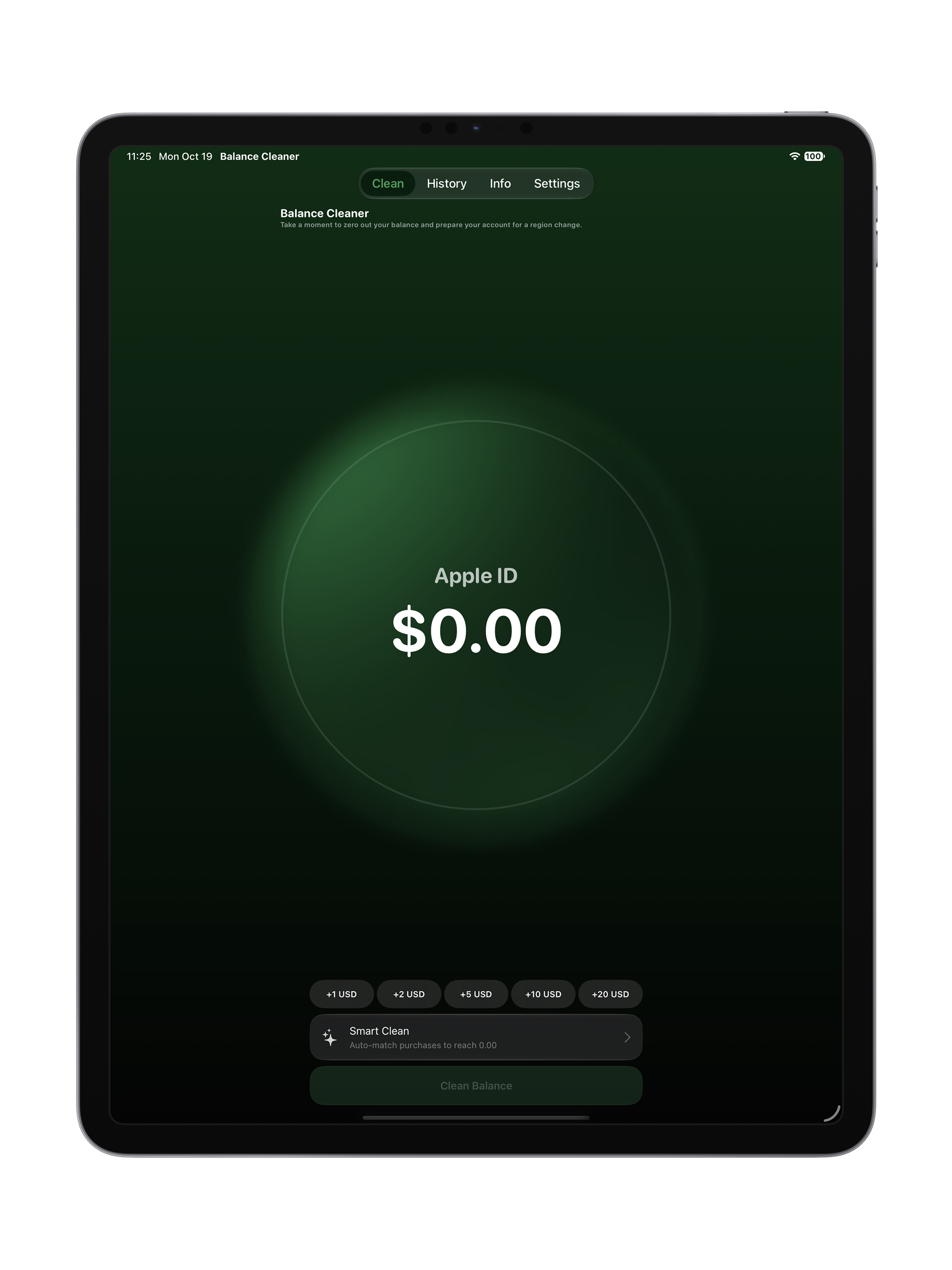 iPad Screen 1