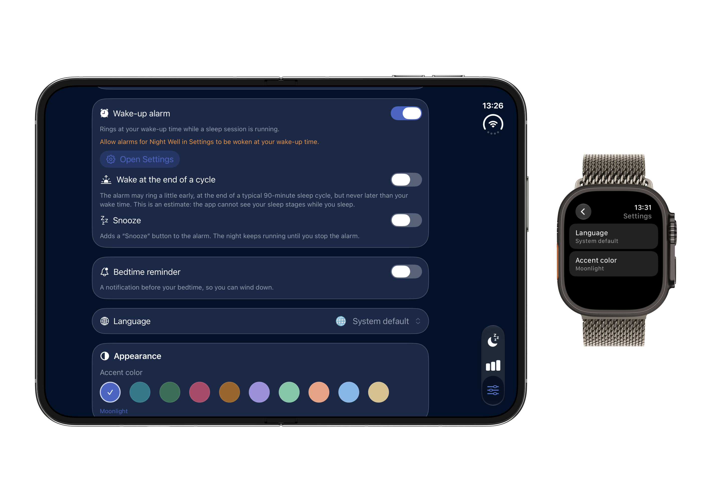 Smart Wake-Up Window & Alarm