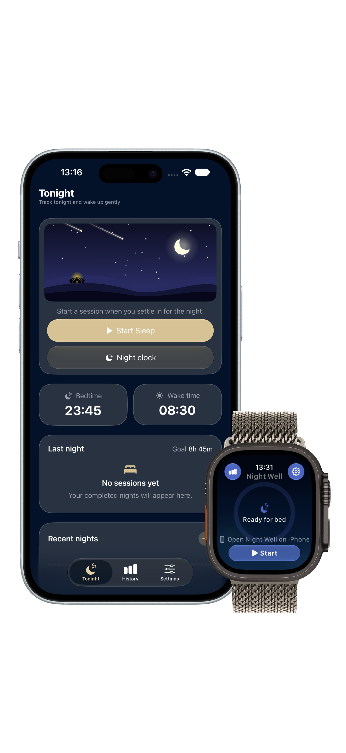 Start Sleep Session