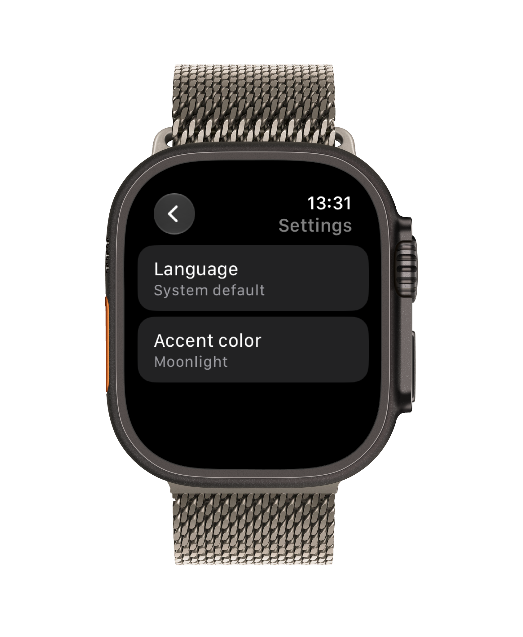 Settings & Color Customization
